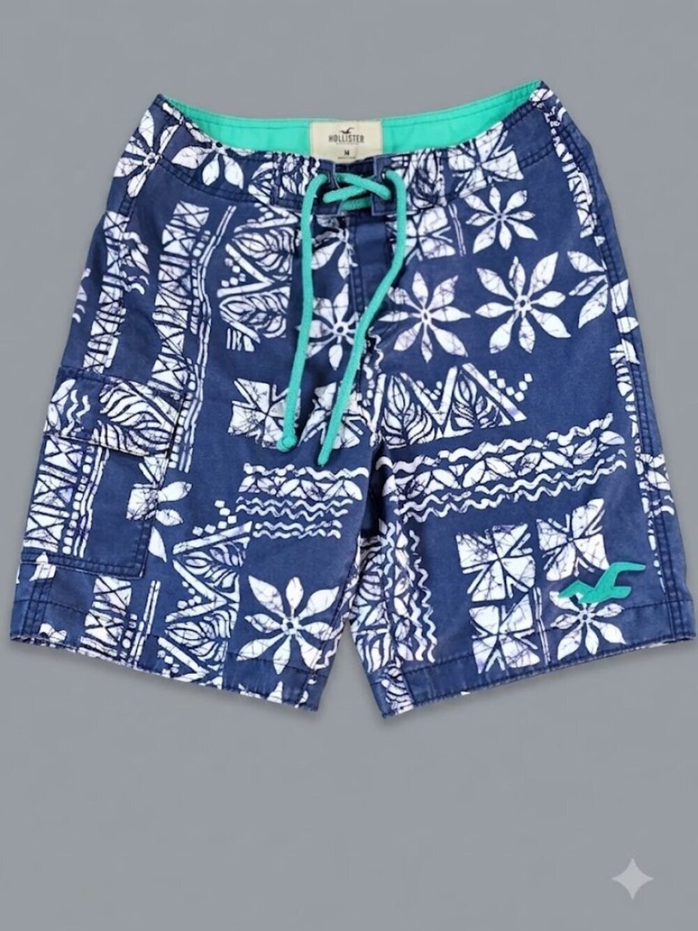 Hollister  Unlined Men's Board Shorts Size Medium